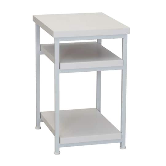 Household Essentials Jamestown 2-Shelf End Table